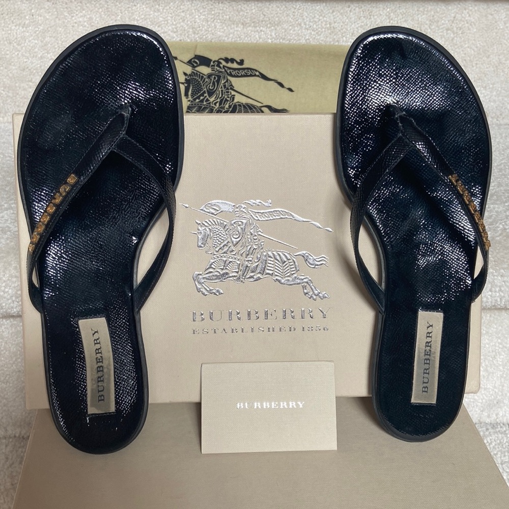 burberry thong sandals